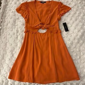Lulu’s Orange Mini Dress